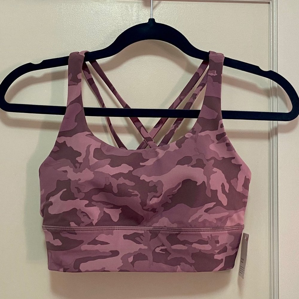 COPY - Lululemon Energy Bra Long Line Incognito C…